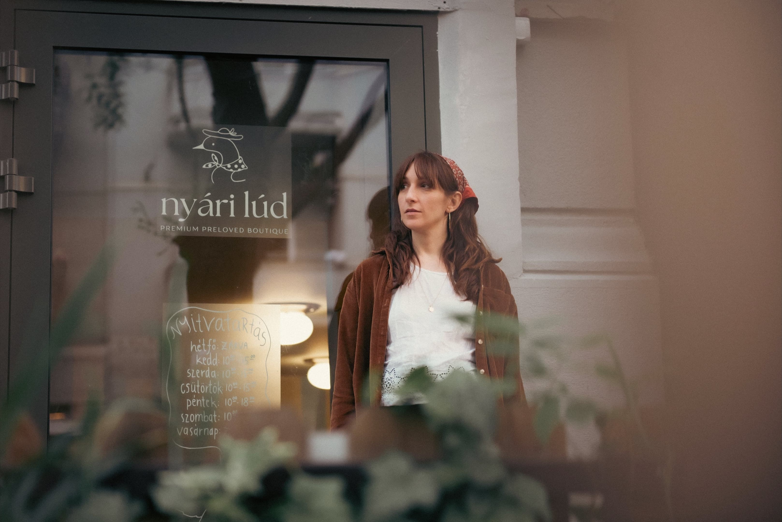 Nyári lúd — a kirakat
